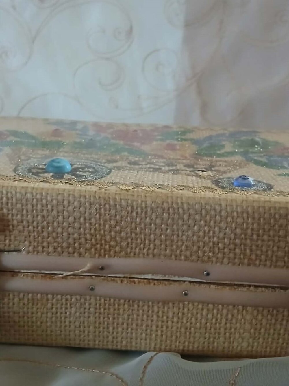 Wooden Box Purse - Garden Cart Design - Picture 4 of 4